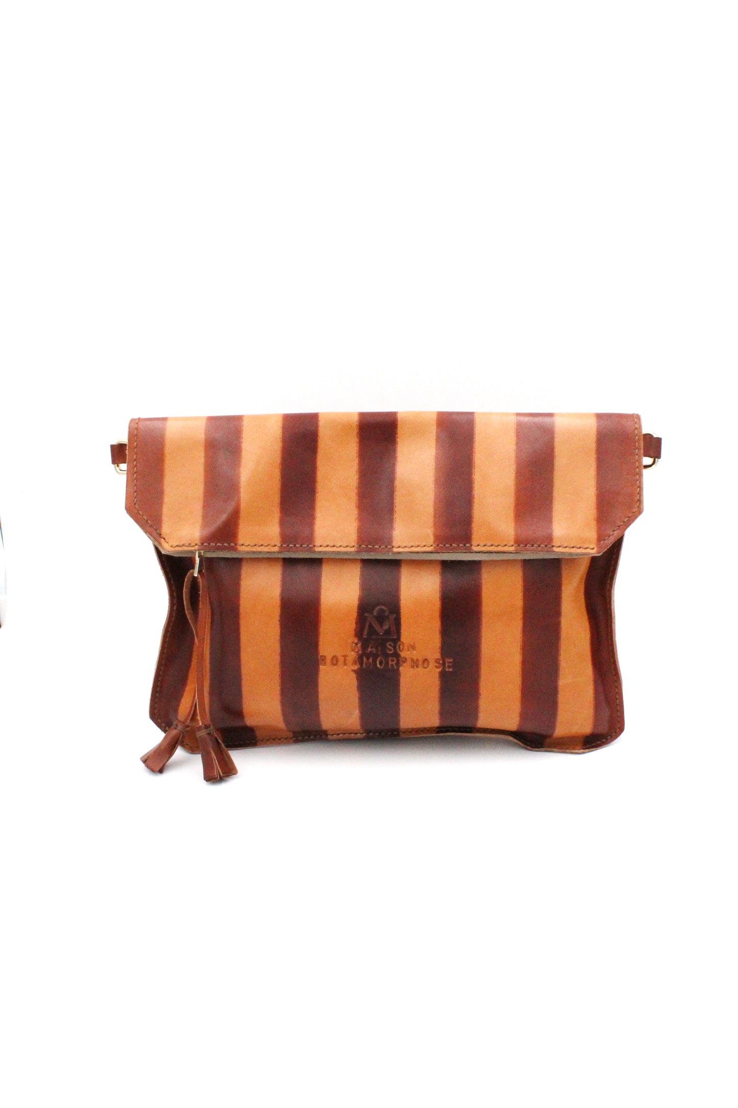 Large Striped Pouch/Bag