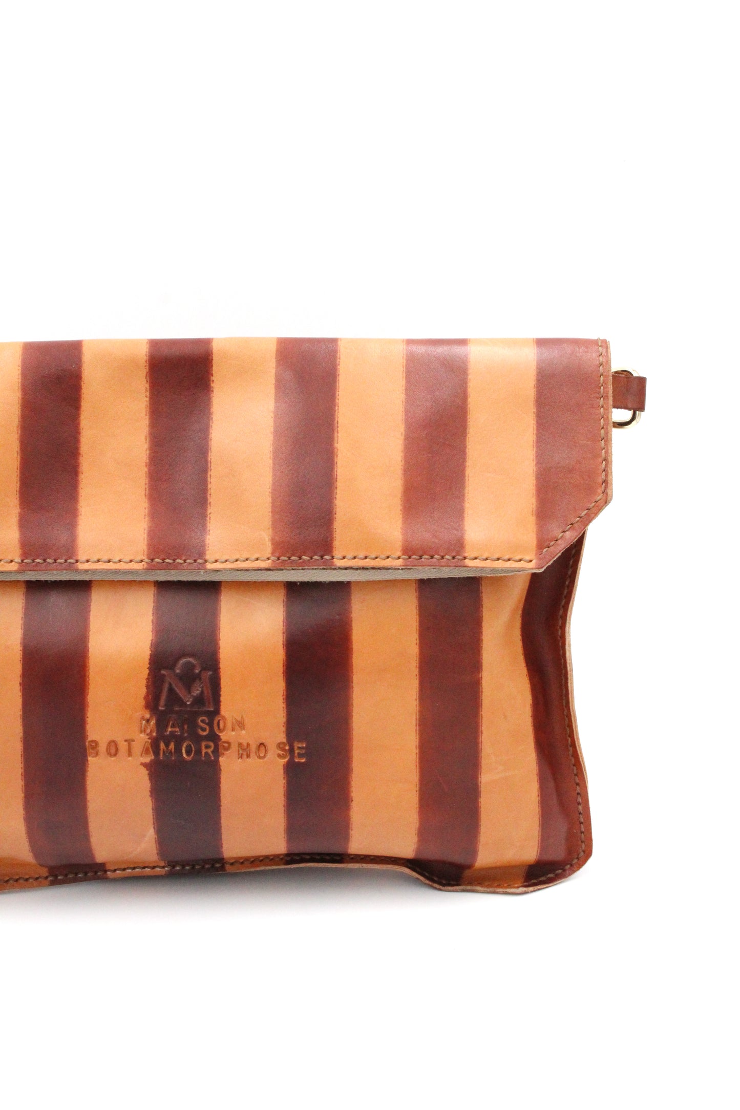 Large Striped Pouch/Bag
