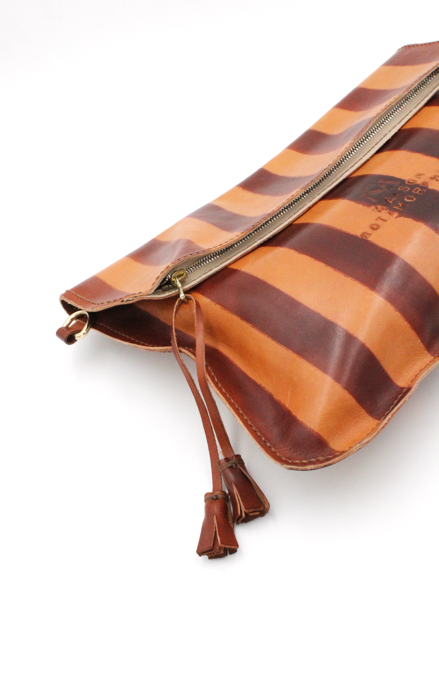 Large Striped Pouch/Bag