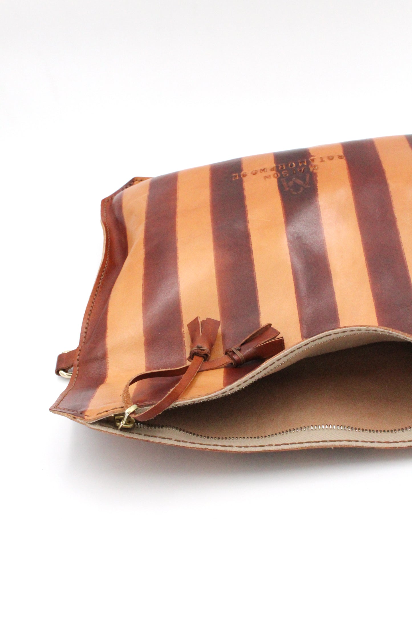 Large Striped Pouch/Bag