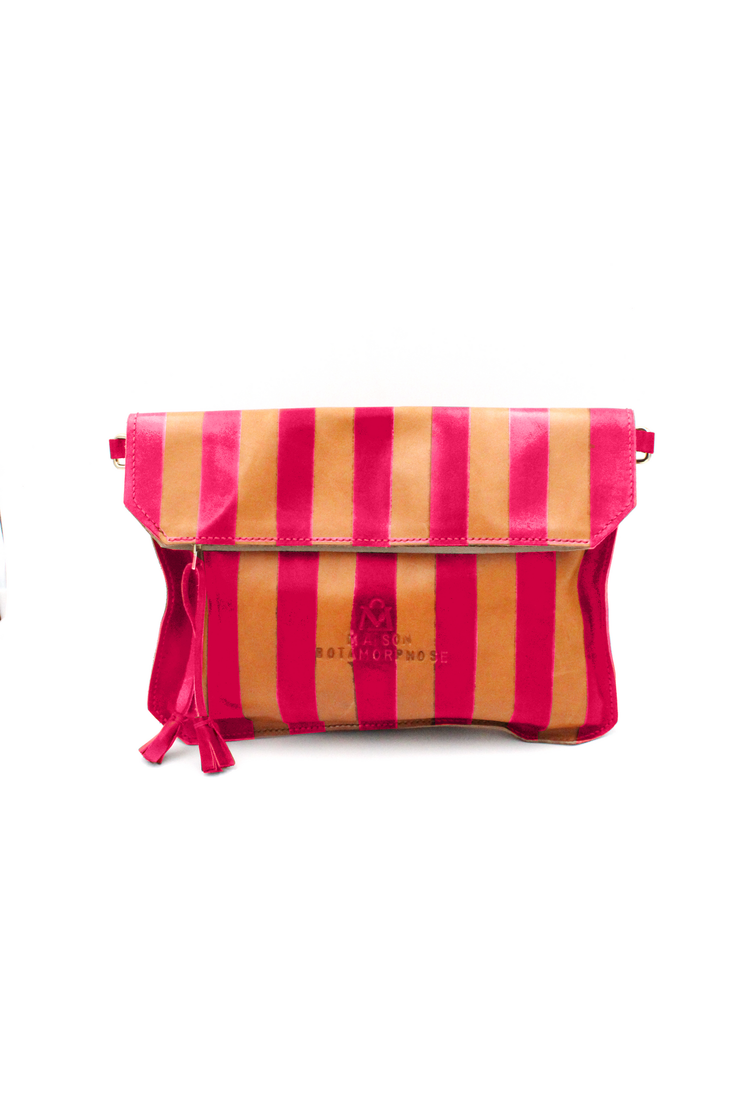 Large Striped Pouch/Bag