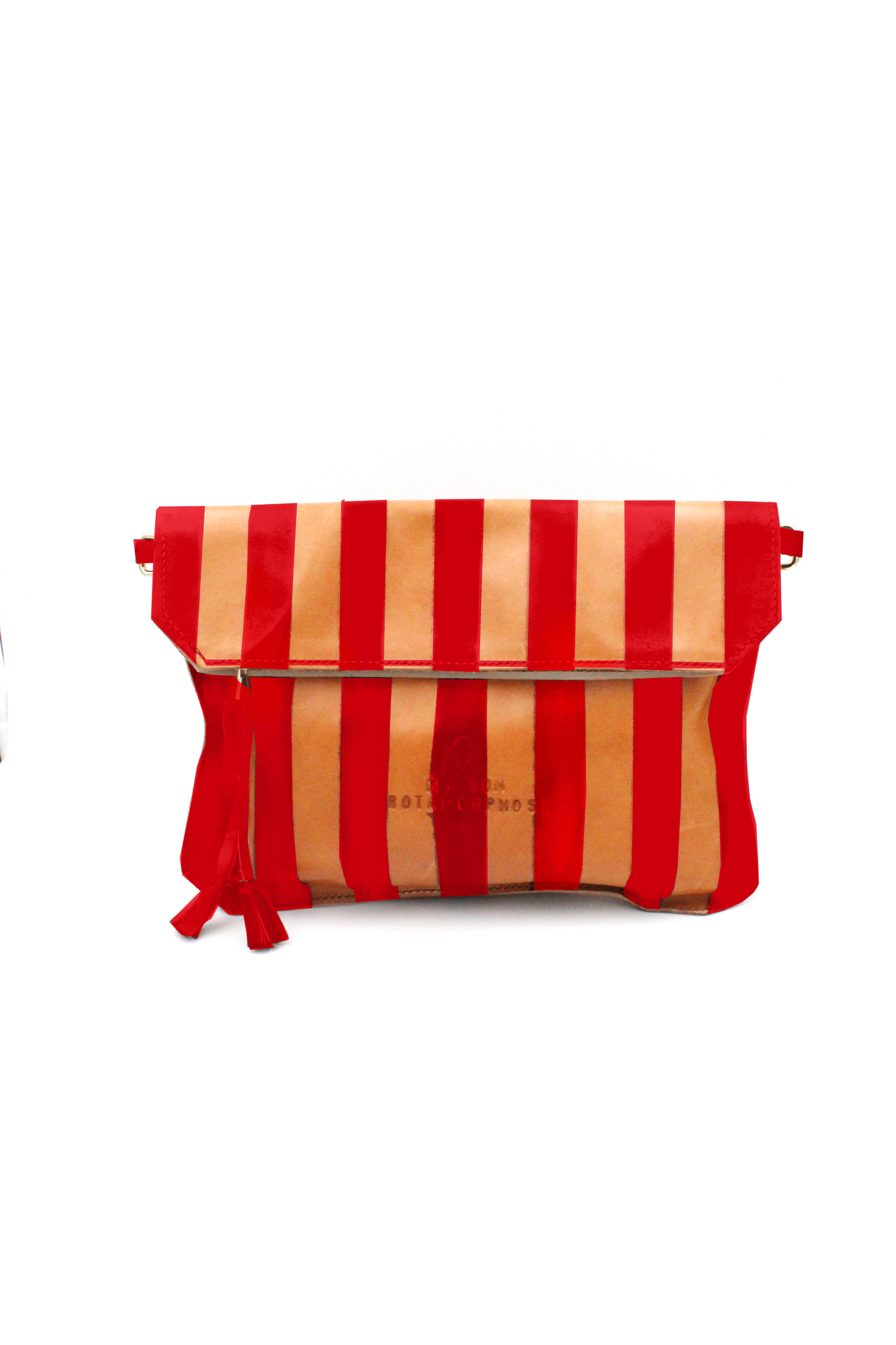Large Striped Pouch/Bag
