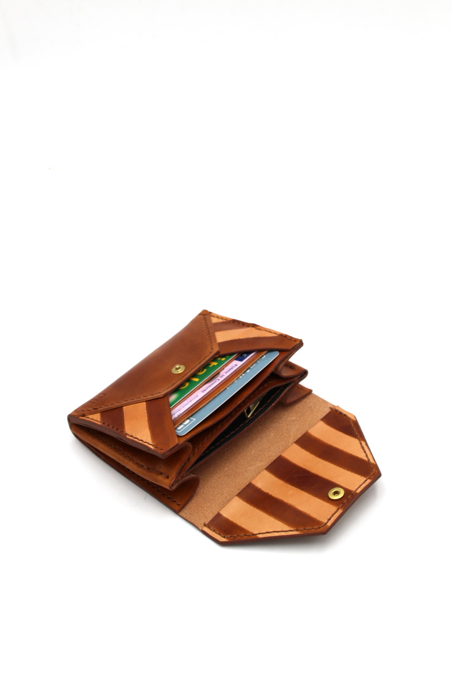Portefeuille "Indispensable" à Rayures