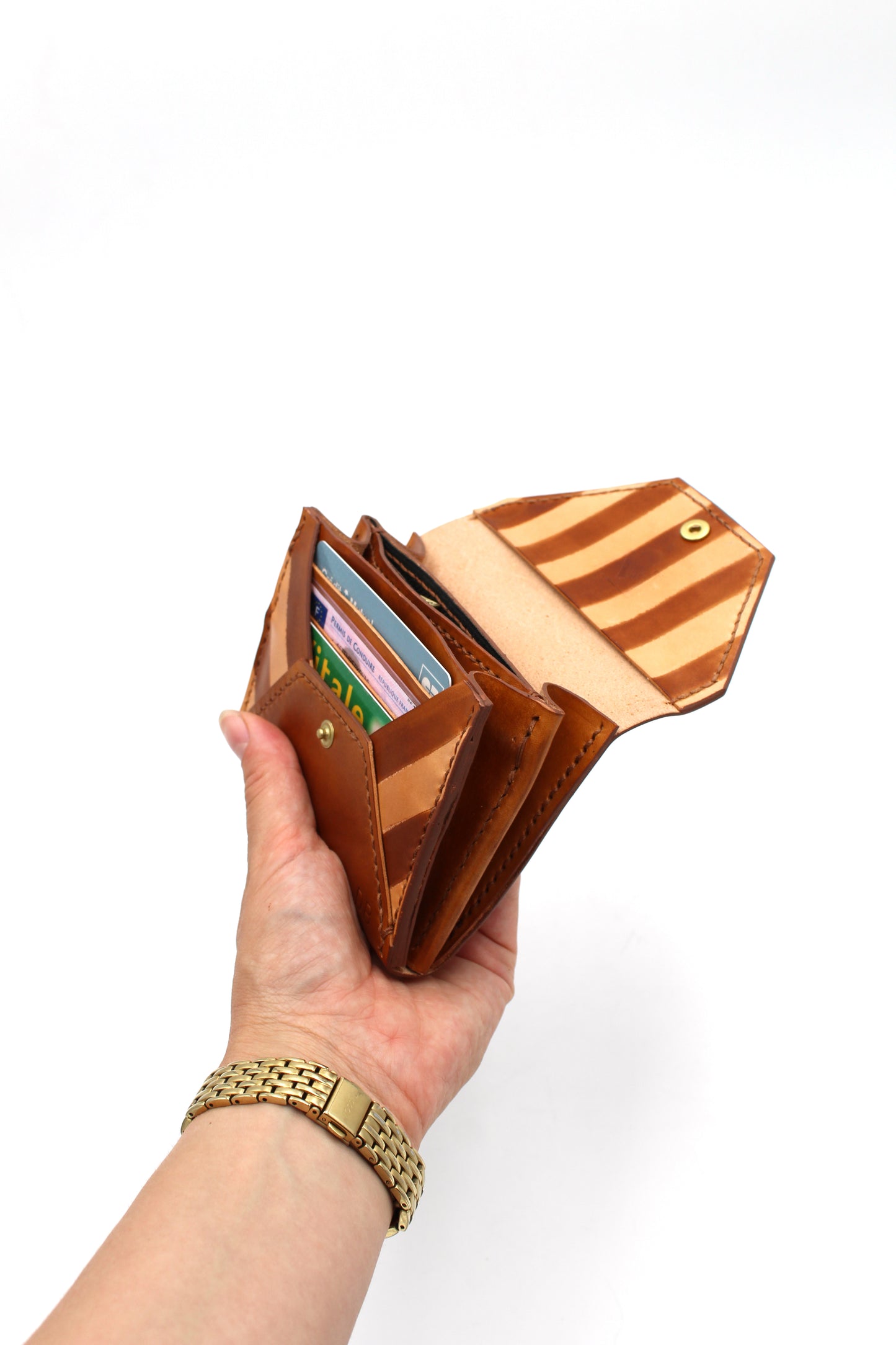 Portefeuille "Indispensable" à Rayures
